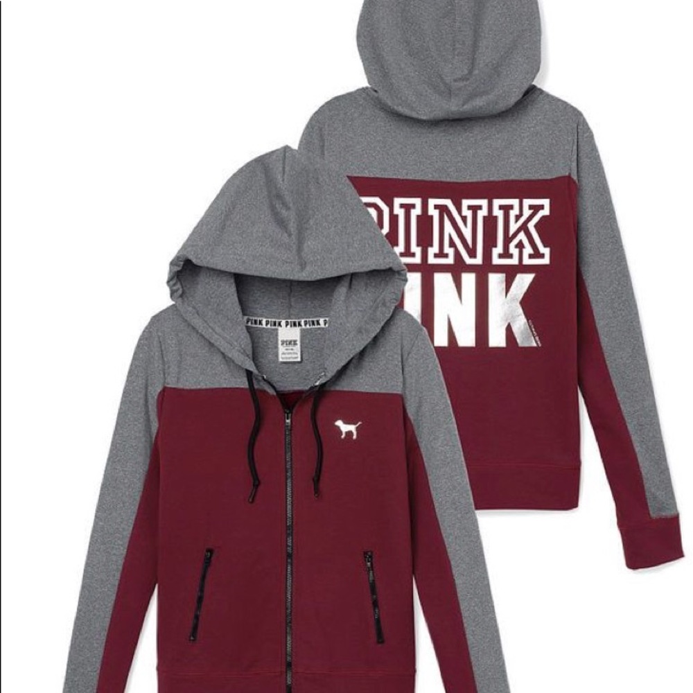 VS PINK zip up